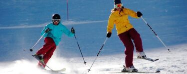 Group-lessons ski