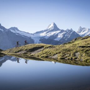 Discover our beautiful biking trails in the Jungfrau region and finish the day with an exclusive private spa experience.